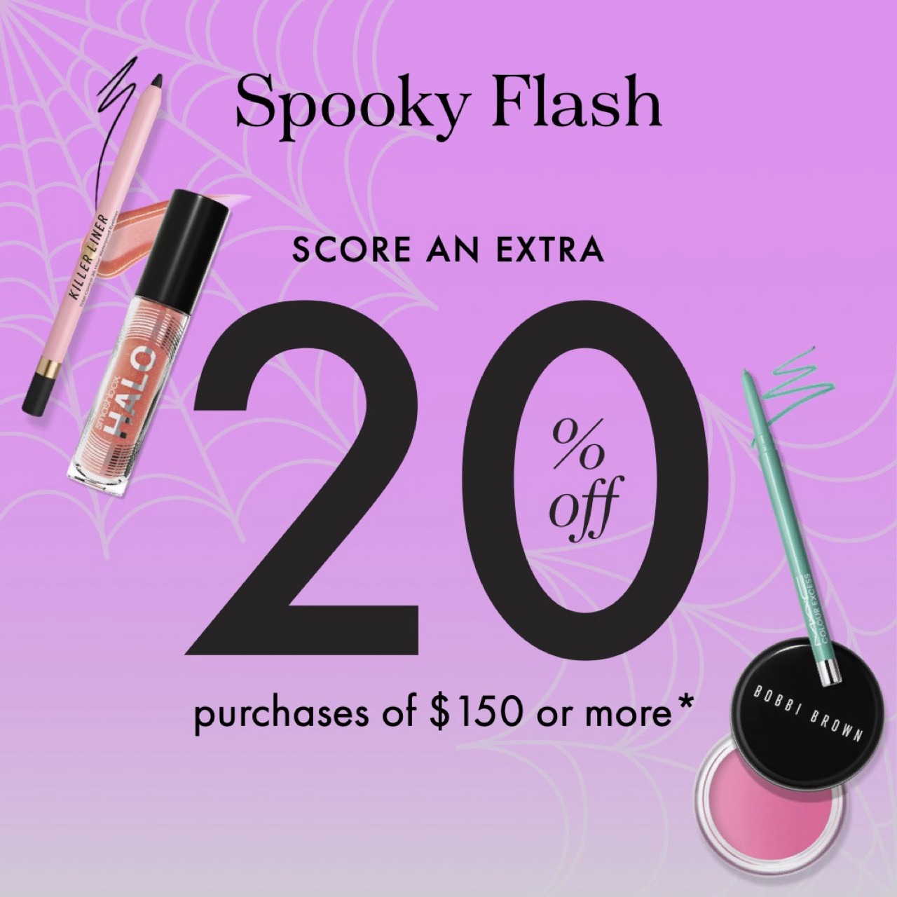 Spooky Flash – Extra 20% OFF