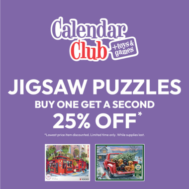 Jigsaw Puzzles Buy 1 Get A Second 25% Off